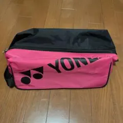 YONEX シューズケース ピンク ブラック — image 1