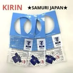 KIRIN 非売品 サッカー日本代表 公式ステッカー 2枚セット×3 ノベルティ — image 1