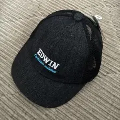 新品未使用タグ付　EDWIN エドウィン　メッシュキャップ　帽子　キッズ — image 1