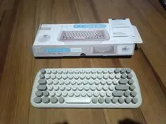 新品同様美品！ ワイヤレスキーボード まるでタイプライター ナカバヤシ デジオ — image 1