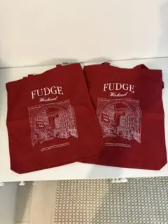 FUDGE Weekend トートバッグ 2個セット — image 1