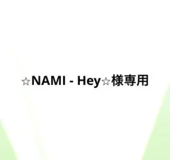 ⭐︎NAMI - Hey⭐︎様専用 — image 1
