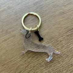 ダックスフント　アクリルキーホルダー — image 1