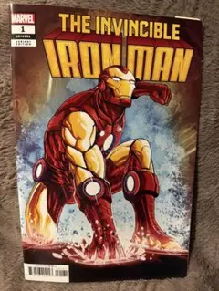 INVINCIBLE IRON MAN (2022) #1 アメコミリーフ — image 1