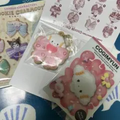 サンリオ クッキーチャームコット こぎみゅん キーホルダー＆カード — image 1