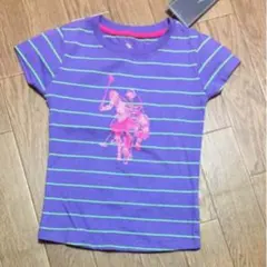 US.POLO新品キッズTシャツ ボーダー 95cm — image 1