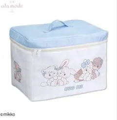 アベイル　新作　フタ付収納ボックス　Lil ala mode ブルー — image 1