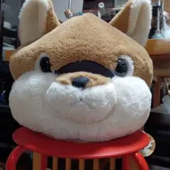 柴犬ぬいぐるみマスク — image 1