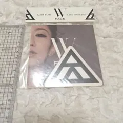 倖田來未　ライブツアーWFACE　ステッカー — image 1
