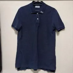 LACOSTE ラコステ 半袖 ポロシャツ ネイビー 38 — image 1