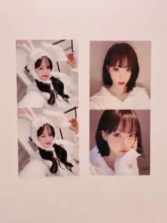 ウィンター写真 チェキ 2枚セット — image 1