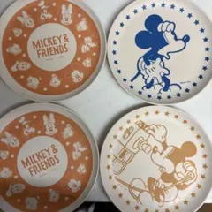Disney Mickey & Friends プレート 4枚セット — image 1