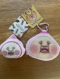 こびとづかん キーホルダー ピンク　カクレモモジリ　がま口　財布　ポーチ — image 1