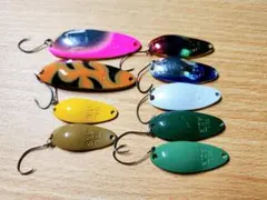 ウォーターランド　アルミん　1.6/2.5/4.3g　9枚 — image 1