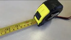 490cm メジャー 黒と黄色 — image 1
