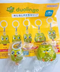 Duolingo めじるしアクセサリー ガチャ 2種セット — image 1