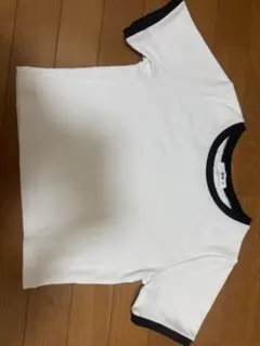 WEGO リンガーTシャツ ホワイト Mサイズ — image 1