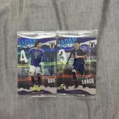 板倉滉 谷口彰悟 サッカー日本代表 SAMURAIBLUE ツインウエハース — image 1