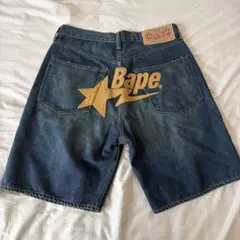 A BATHING APE Bape デニム ショートパンツ ハーフパンツ — image 1