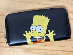 X0608-05　ザ・シンプソンズ　ラウンドジップ長財布 — image 1