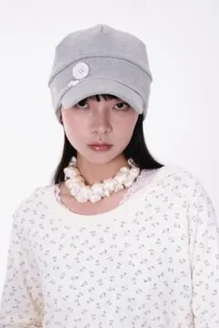 Shalom club shy hat gray シャローム — image 1