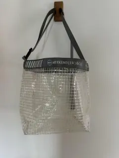 ウィークエンダー　WEEKEND(ER) 透明バッグ　グレー — image 1