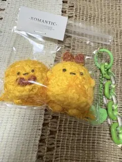 300円スタート　新品　サクサク　海老フライ　スクイーズ　集合　キーホ — image 1
