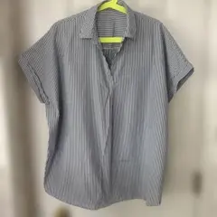 3can4on ストライプ柄 半袖シャツ — image 1