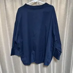BONHEUR プルオーバー ネイビー Mサイズ — image 1