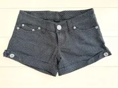 SKY BOMBER STYLE ドット柄 ショートパンツ ブラック — image 1