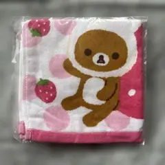 リラックマ　ハンドタオル　約34cm✖︎約34cm — image 1
