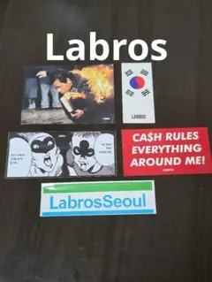Labrosステッカー 5枚セット 韓国 — image 1