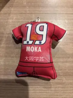 セレッソヤンマーレディース　ユニホーム型クッションキーホルダー　新井萌禾 #19 — image 1