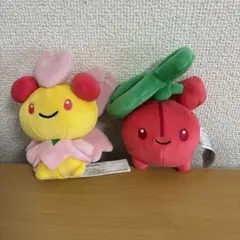 ポケットモンスター　ポケモンfit ぬいぐるみ　チェリンボ　チェリム　セット — image 1
