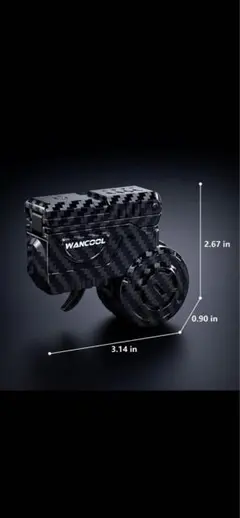 【美品】早い者勝ち！WANCOOL カーボン調 折りたたみ式 — image 1