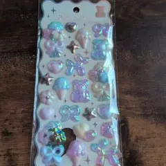 Puffy Balloon ステッカー 立体シール くま リボン — image 1