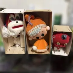 昭和レトロ Prince Mascot ペンシルマスコット 3点セット — image 1