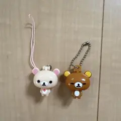 リラックマ コリラックマ マスコット キーホルダー 2個セット — image 1