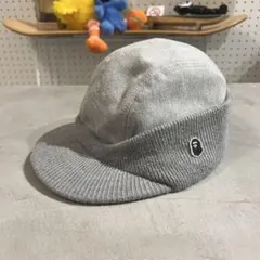 早い者勝ち ☺︎ A BATHING APE つば付き ニットキャップ — image 1