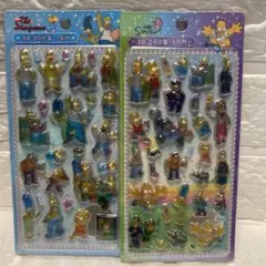 The Simpsons 3D クリスタルステッカー 2枚セット — image 1