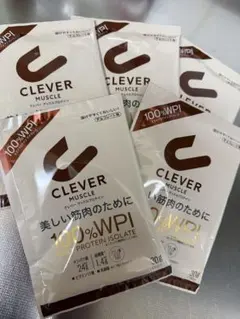 【30g×5袋セット】クレバー マッスルプロテイン チョコ味 5袋セット — image 1