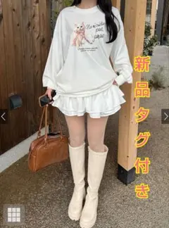 新品 タグ付き グレイル GRL キャット プリント ロンT 猫 ねこ — image 1