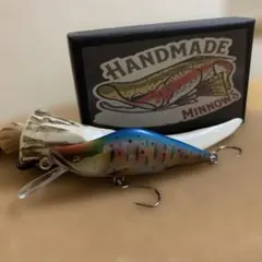 ハンドメイドミノー6ｃｍ5ｇ　青ヤマメ — image 1