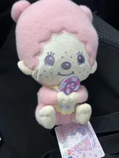 Monchhichi ぬいぐるみ ピンク — image 1