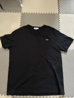 LACOSTE Vネック Tシャツ ブラック FR 5 US L — image 1