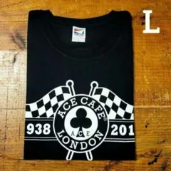 L 【新品】ACE CAFE LONDON エースカフェ ロンドン Tシャツ 黒 — image 1
