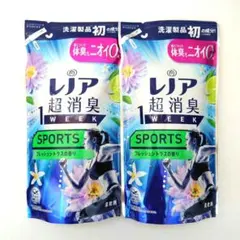 レノア　超消臭　1WEEK　SPORTS　フレッシュシトラス　340ml　2袋 — image 1