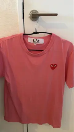 PLAY COMME des GARÇONS Tシャツ ピンク Sサイズ — image 1
