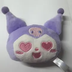 クロミ ぬいぐるみ マスコット ハート目 — image 1
