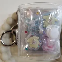 ミニシール帳 完成品 おすそ分け シール キーホルダー — image 1